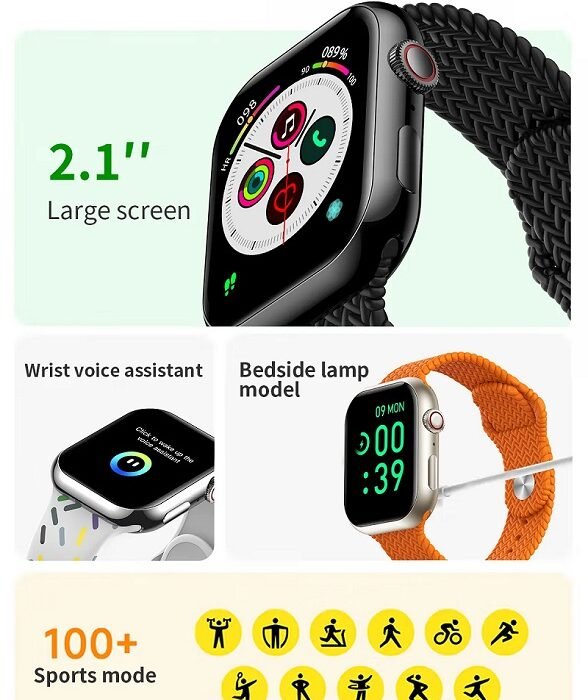 Σετ Smartwatch με 2 λουράκια - Z81 Pro Max - 880372 - Colorful