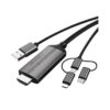 Καλώδιο USB σε HDTV - 3in1 - LD36 - Mirascreen - 884508