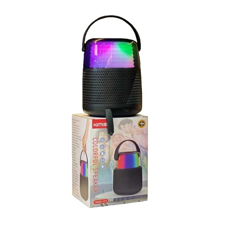 884614 Ασύρματο ηχείο Bluetooth - KMS-171 - LED RGB - 884614
