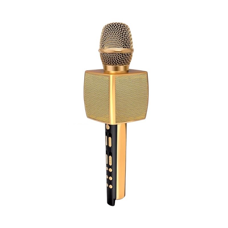 885222-2 Ασύρματο μικρόφωνο Karaoke με ηχείο - YS-92 - 885222 - Gold