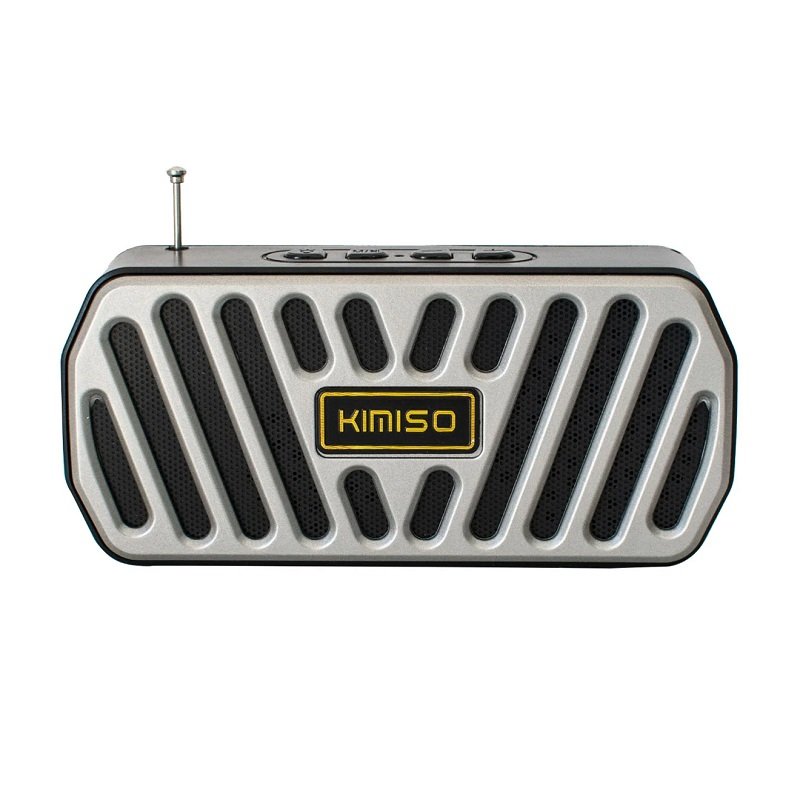 Ασύρματο ηχείο Bluetooth με φακό LED - KMS-05A - 885864 - Silver