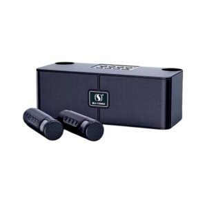 Ασύρματο ηχείο Bluetooth με 2 μικρόφωνα Karaoke - YS-204 - 887202 - Black