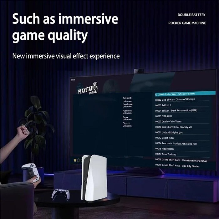 912327-3 Κονσόλα παιχνιδιών με 2 χειριστήρια - Q10 128G - 812327