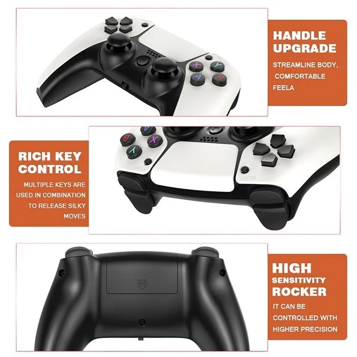 912327-4 Κονσόλα παιχνιδιών με 2 χειριστήρια - Q10 128G - 812327