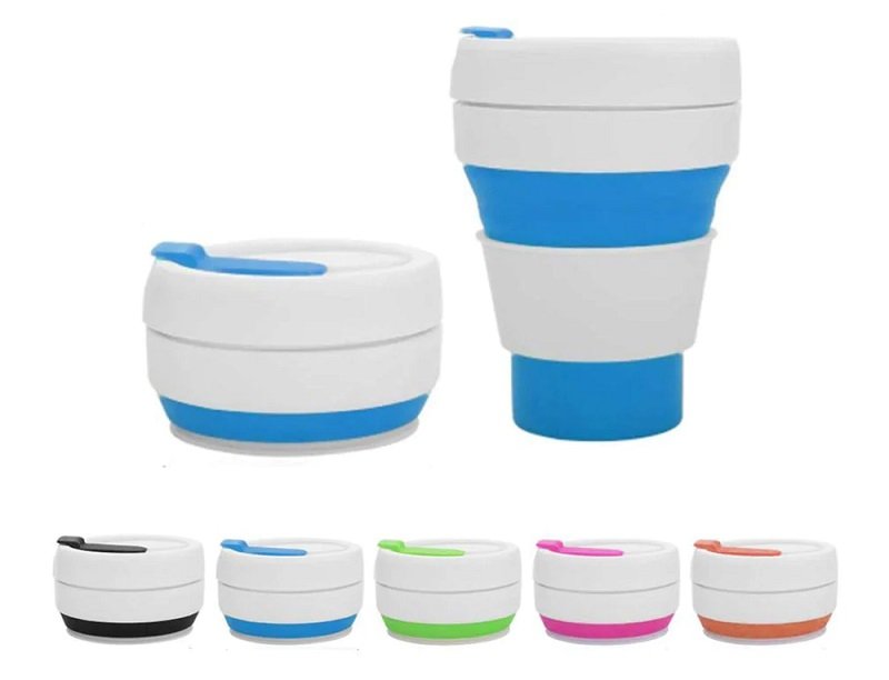 920076-1 Πτυσσόμενο παγούρι σιλικόνης - 1009 - 350ml - 920076