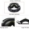 Μάσκα Σκι - HX043 - 920693 - Black/Black