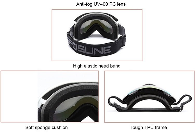 Μάσκα Σκι - HX043 - 920693 - Black/Black