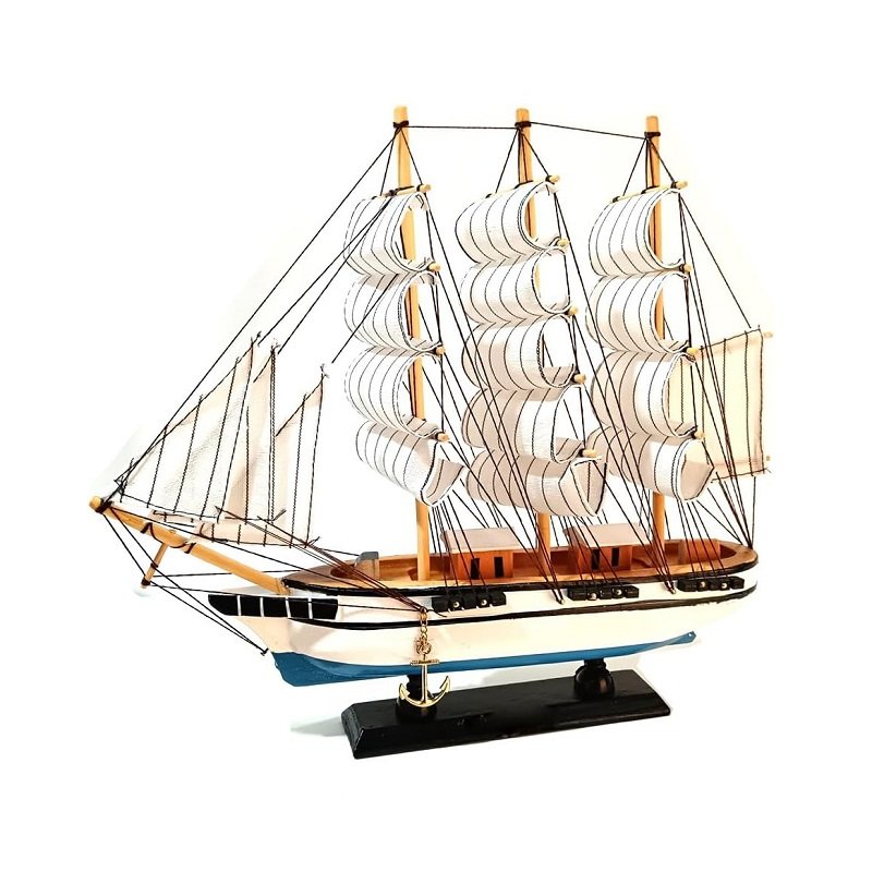 920884 Διακοσμητικό Souvenir - Καραβάκι ιστιοφόρο - 8-33cm - 920884