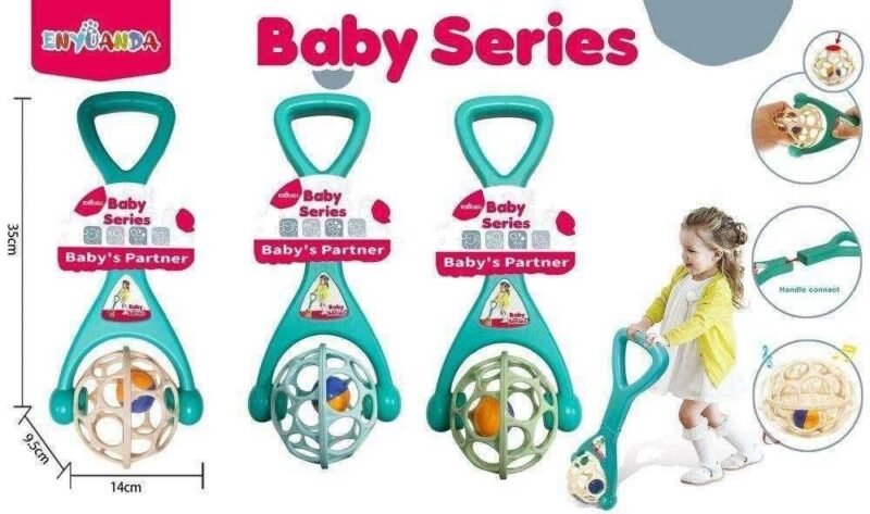 922174-1 Συρόμενη ρόδα με κουδουνάκι - 3506 - 922174