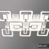 Φωτιστικό οροφής LED - Πλαφονιέρα με Dimmer - 5145-8WH - 943727