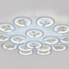 Φωτιστικό οροφής LED - Πλαφονιέρα με Dimmer - 5156-15WH - 943734