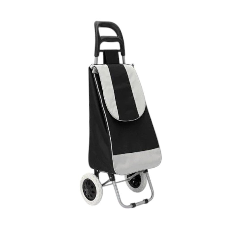 Υφασμάτινο καρότσι λαϊκής - ZZ 302B-2X - 981263 - Black