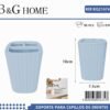 Θήκες οδοντόβουρτσας πλαστικές σε σετ 5Χ - Light Blue - 21674