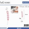Σφουγγάρια μπάνιου δίχτυ σε σετ 6Χ - Pink - 24972