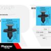 Σετ συνδετήρες αυτοκινήτου - 10pcs - R-F16101-17 - 180859
