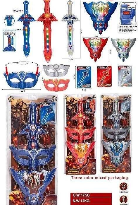 Σετ σούπερ ήρωα με σπαθί και αξεσουάρ - 608A40 - 730147