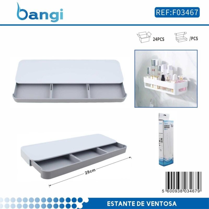 Ράφι μπάνιου συρταρωτό - 03467