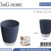 Θήκες οδοντόβουρτσας πλαστικές σε σετ 5Χ - Blue - 21729
