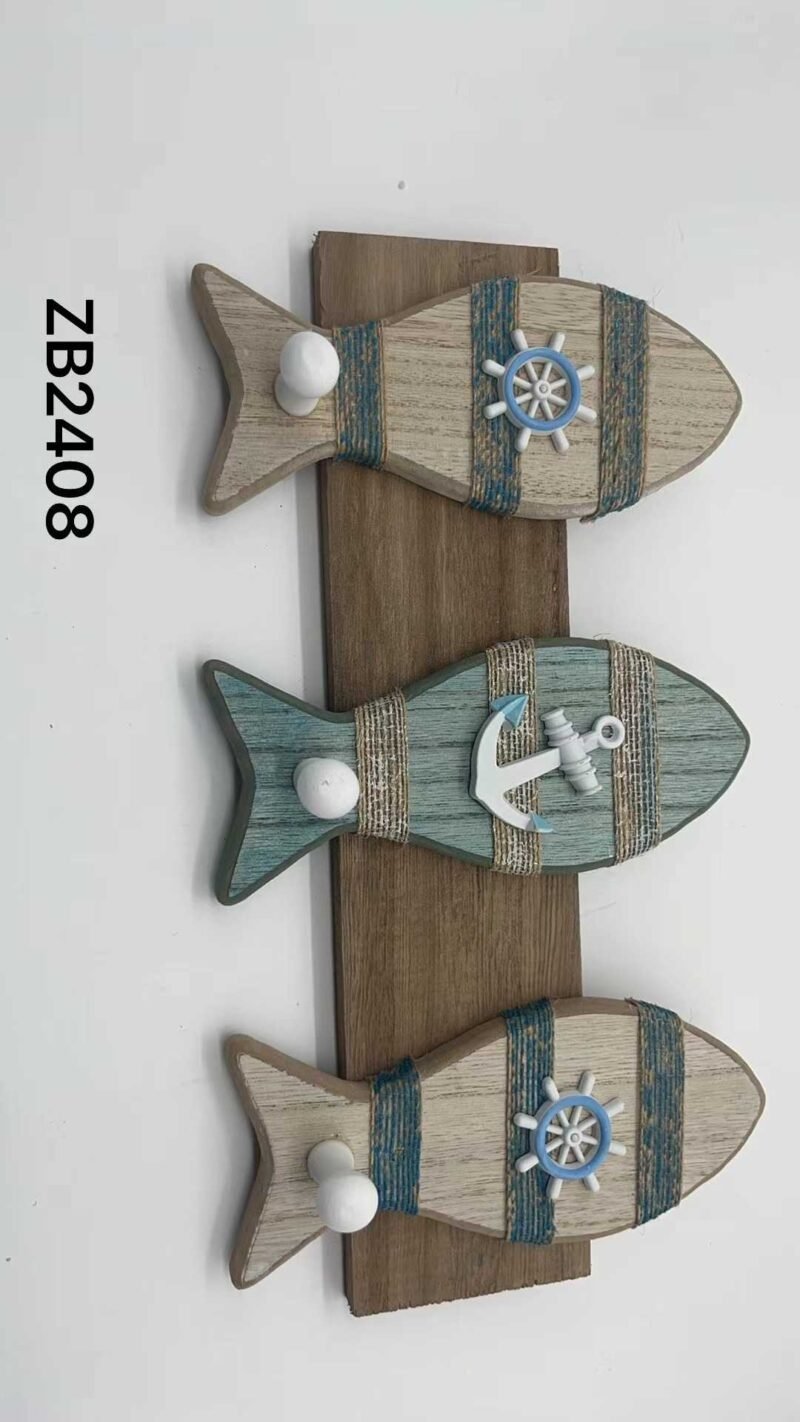 Σετ διακοσμητικά Souvenir - Κρεμάστρα - ZB2408 - 4 τεμάχια - 251957