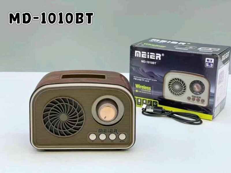 f0f12a373c22370b9a772aee2f01a690 Επαναφορτιζόμενο ραδιόφωνο Retro - M1010BT - 610100