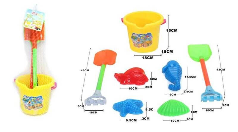 Σετ παιχνίδια παραλίας - 740 - 215695