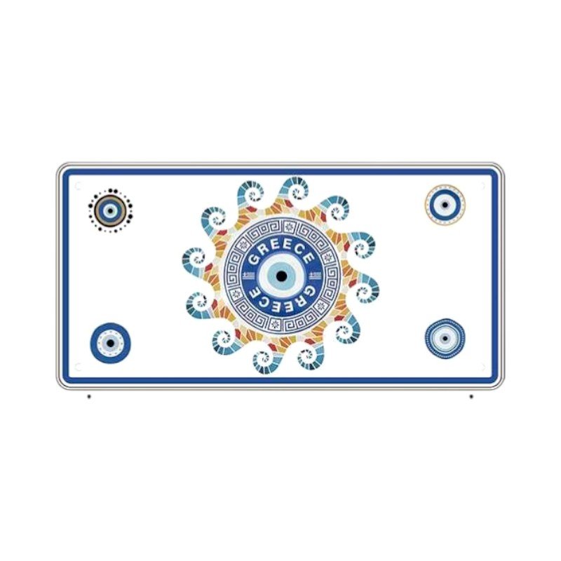 Μεταλλική πινακίδα Souvenir - Greece - 15x30cm - 181043