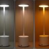 Επαναφορτιζόμενο επιτραπέζιο φωτιστικό LED - 43-8 - 430125 - Gold