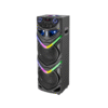 Φορητό ηχείο subwoofer με 2 μικρόφωνα Karaoke - CH-1089 - 801131