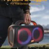 Φορητό ηχείο subwoofer με 2 μικρόφωνα Karaoke - ZQS-L19 - 801155