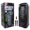 Φορητό ηχείο subwoofer με 2 μικρόφωνα Karaoke - ZQS-8258 - 801179