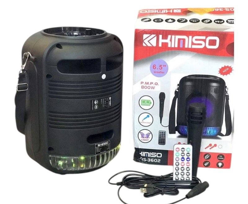 Φορητό ηχείο subwoofer με μικρόφωνο Karaoke - QS-3602 - 813041