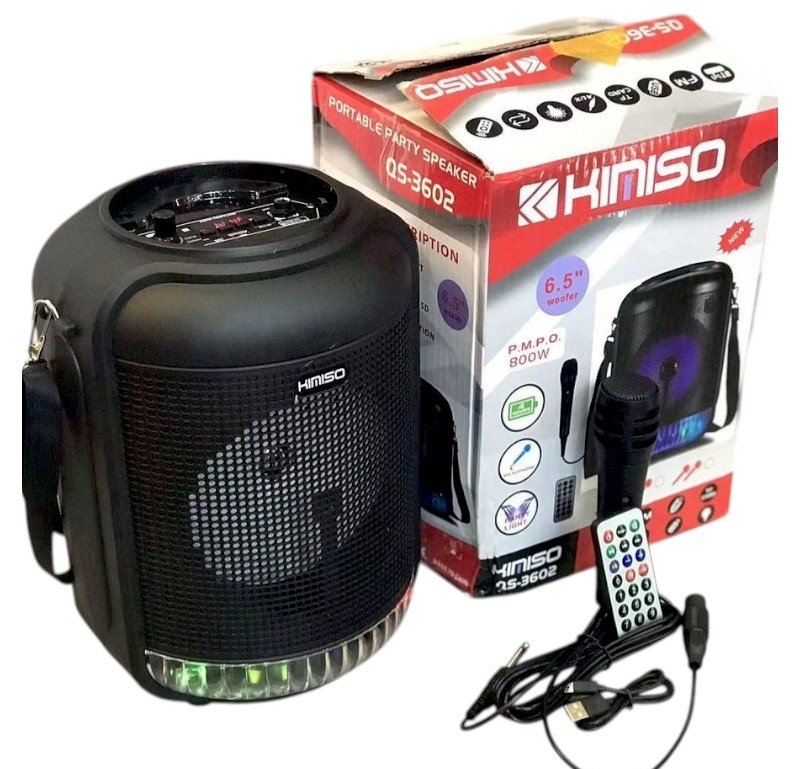 Φορητό ηχείο subwoofer με μικρόφωνο Karaoke - QS-3602 - 813041