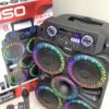 Φορητό ηχείο subwoofer με μικρόφωνο Karaoke - QS-4238 - 813126