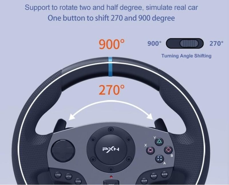 Σετ τιμονιέρα gaming με πετάλια - PXN-V9 GEN2 - 903273