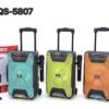 Φορητό ηχείο subwoofer με μικρόφωνο Karaoke - QS-5807 - 813072 - Orange