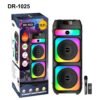Φορητό ηχείο subwoofer με μικρόφωνο Karaoke - DR-1025 - 801124