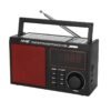 020365_r Επαναφορτιζόμενο ραδιόφωνο με ηλιακό πάνελ - NS2036S - 020365 - Red