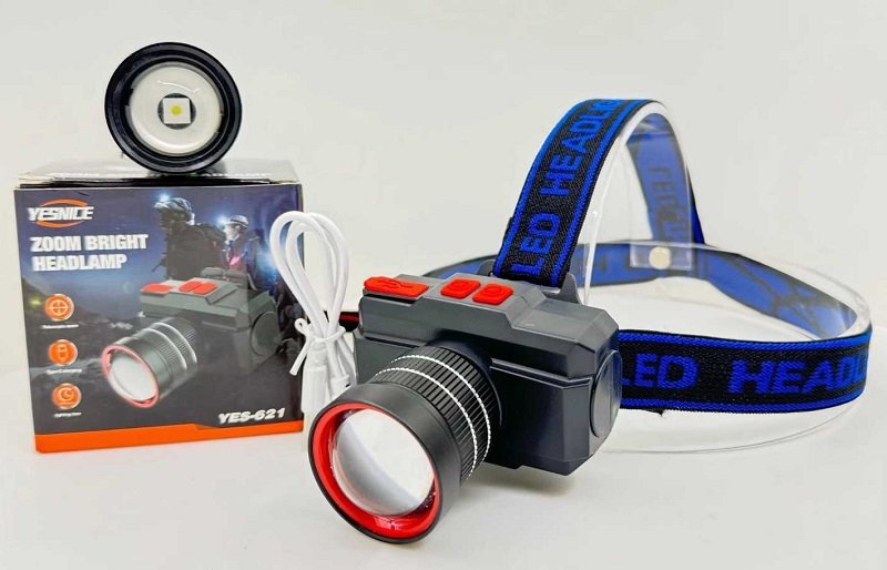 123637 Φακός κεφαλής LED - FA-YZS621 - 123637