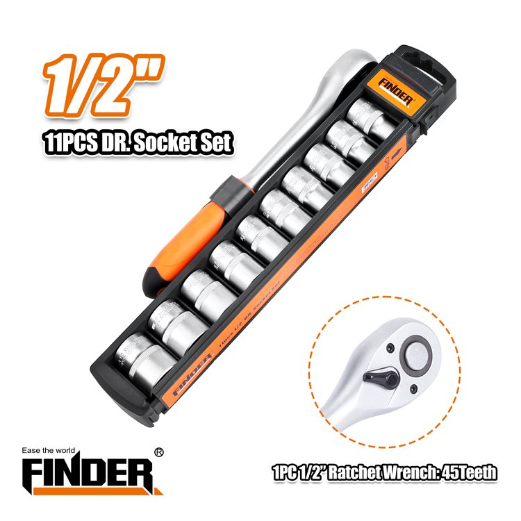 Σετ καρυδάκια με καστάνια - 1/2'' - Finder - 192865