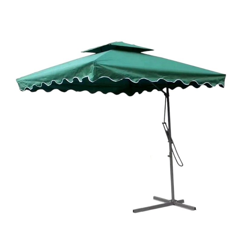 585373-3 Ομπρέλα κήπου κρεμαστή - YB3099 - 585373 - Green