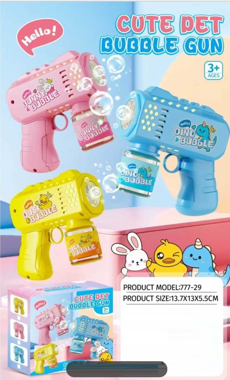 629116-1 Πιστόλι για σαπουνόφουσκες - 777-29 - 629116