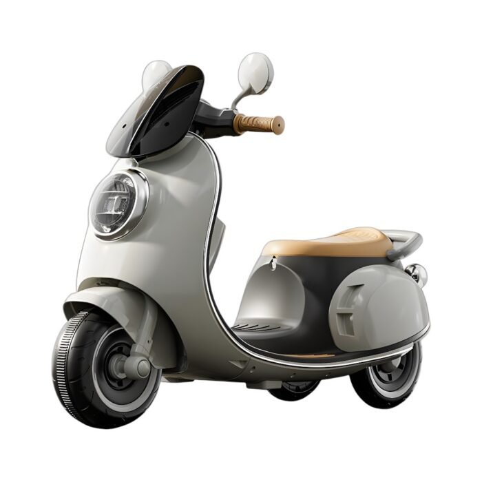 Παιδικό ηλεκτροκίνητο τρίκυκλο scooter - BJQ-1001 - 701115 - Grey