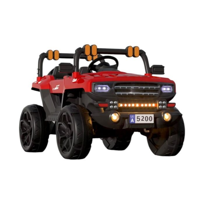 Παιδικό ηλεκτροκίνητο αυτοκίνητο Τζιπ με χειριστήριο - BLF-5200 - 701119 - Red