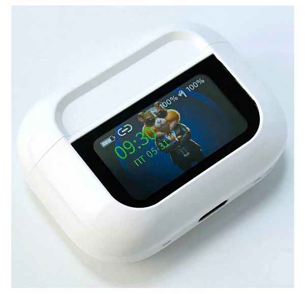 Ασύρματα ακουστικά Bluetooth με θήκη φόρτισης - V10 - 811313 - White