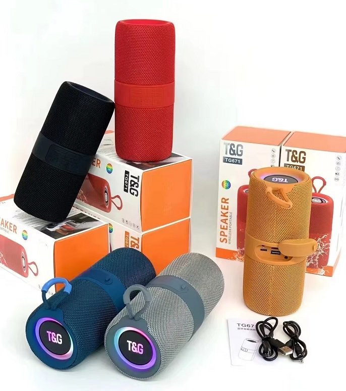 Ασύρματο ηχείο Bluetooth - TG-671 - 813508 - Orange