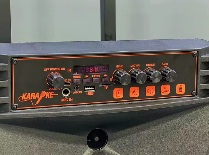 813683-1 Φορητό ηχείο subwoofer με μικρόφωνο Karaoke - ABS-15101 - 813690