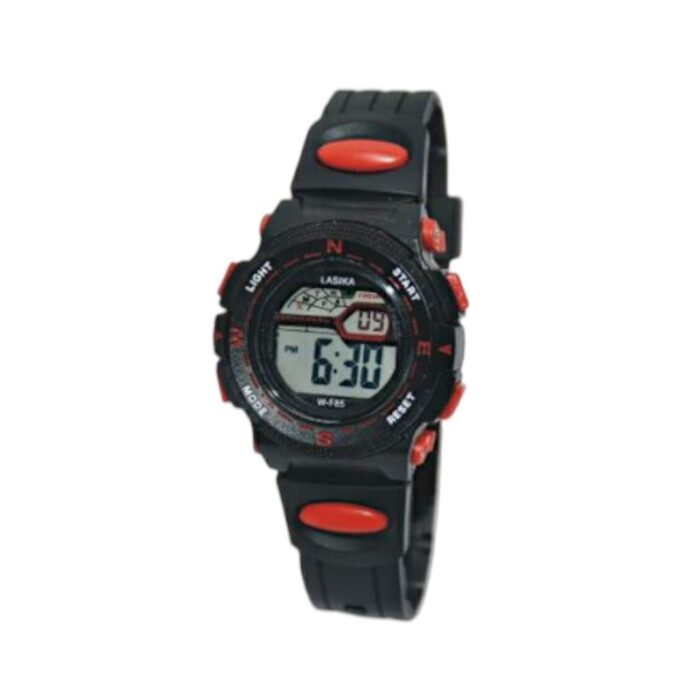 Παιδικό ψηφιακό ρολόι χειρός - LS85 - Lasika - 817421 - Black/Red