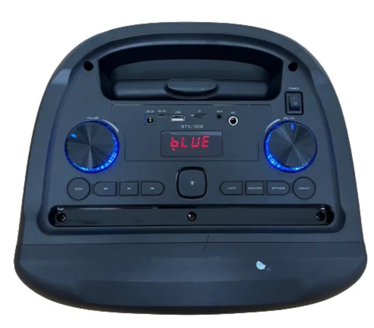 818088-1 Φορητό ηχείο subwoofer με μικρόφωνο - Karaoke Box - BTS-1808 - 818088