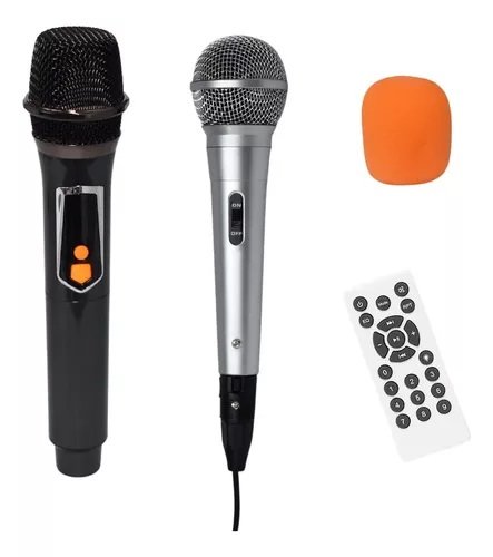 818088-3 Φορητό ηχείο subwoofer με μικρόφωνο - Karaoke Box - BTS-1808 - 818088