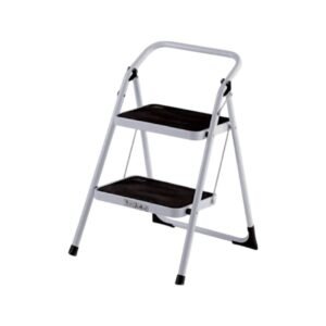 Πτυσσόμενη σκάλα-σκαμπό σιδερένια - 106-2 - 617426